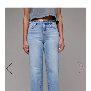 Hidden Mid/high Rise Stretch Straight Leg Jeans
